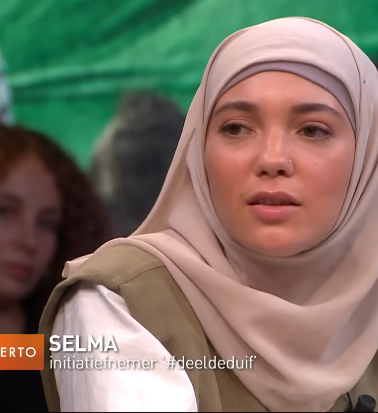Selma deel de duif bij NTR